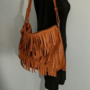 Large Free People boho over the shoulder bag